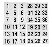 LOLIPPYY Cartelli Numerici per Tavoli in PVC 50 Pezzi Bifacciali 95X100Mm per Matrimoni, Ristoranti e Pub Segnaposto Ottimizzati