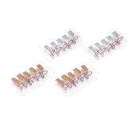 LOLIPPYY Cartine Per Unghie Francesi 20 Pezzi Guida Alla Nail Art in Alluminio Regolabile Per Extension Unghie Accessori Per Manicure Da Te Per Di