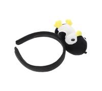 LOLIPPYY Cerchietto Per Chioma Pinguino in Peluche, Fascia Per Ragazzo Ragazza Per Lavaggio Viso e Feste, Accessorio Divertente e Stabile Per Compleanni, Cosplay e Celebrazioni