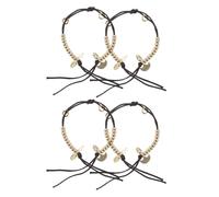 LOLIPPYY Contatore di Perline Buddista in Ottone 2 Pezzi Strumento Portatile per Meditazione e Preghiera Accessorio Compatto per Donne Appassionate di Canti Spirituali