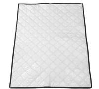 LOLIPPYY Copertura per Frigorifero da Esterno Isolamento Termico in Lamina di Alluminio Protezione Solare e Antipolvere per Congelatore a Pozzetto e Minifrigo Resistente alle Intemperie