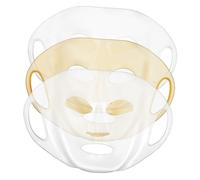 LOLIPPYY Coprimaschera in Silicone Riutilizzabile per Viso 3 Pezzi Ganci Auricolari, Design 3d Aderente, per Maschere Idratanti, Uso Professionale in Saloni di Bellezza e Domestico