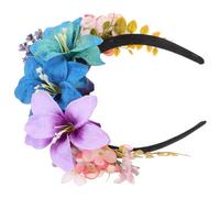 LOLIPPYY Coroncina Di Fiori Elegante Per Donne Accessorio Cerimonia Leggero e Confortevole Per Matrimoni e Feste Design Unico e Duraturo Di Stile Raffinato