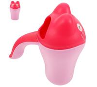 LOLIPPYY Da Per Ragazzo Per Risciacquo Chioma Ragazzo Manico Comodo Materiale Ecologico Adatta Per Bagnetto e Doccia (rosa)