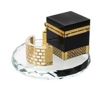 LOLIPPYY Decorazione Islamica Casa Rotondo Souvenir Arabia Saudita Miniatura per Scrivania e Ufficio