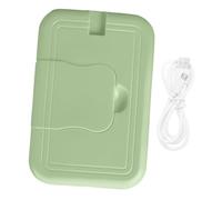 LOLIPPYY Dispenser Portatile Design a Temperatura Costante Scalda Salviette Verde in Abs e Lega di Alluminio per Ragazzo Ragazza per Uso Interno