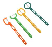 LOLIPPYY Dispositivo di Allenamento della Lingua Plastica per Bambini, 4 Pezzi per Esercizi Orali e Flessibilità Linguistica, Utile la Pronuncia