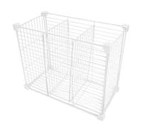 LOLIPPYY Divisori Modulari per Congelatore a Pozzetto in Metallo Contenitori Salvaspazio 3 Scomparti Organizer per Ripiani Frigorifero Adatto a Uso Domestico e Commerciale