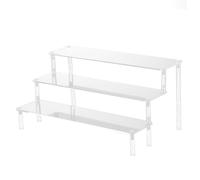 LOLIPPYY Espositore Acrilico Trasparente Multi Strati Organizer Gioielli e Dolci Supporto Resistente per Vetrina Camera Negozio