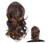 LOLIPPYY Extension Cavallo Riccia con Clip Naturali Resistente e Facile da Mantenere per Donne Eleganti e Occasioni Speciali
