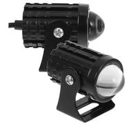 LOLIPPYY Faretto LED Moto Faro Anteriore Luce Lunga e Corta per Scooter e E-bike Luce Antinebbia Integrata in Resistente Senza Interruttore