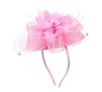 LOLIPPYY Fascia per Capelli Fascinator Rete Vintage Copricapo per Matrimonio Accessorio per Capelli Fermaglio per Fascinator per Feste Tea Party Spettacoli Teatrali Fotografia