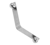 LOLIPPYY Fibbia per Stampella Molla di Compressione Clip Scatto V per Bastone da Passeggio Accessori per Bastone da Campeggio
