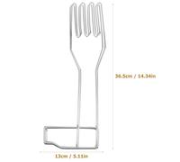 LOLIPPYY Guanti in Inossidabile Stativo Asciuga Guanti Pieghevole con Scoladito Integrato Supporto Strofinacci e Accessori Cucina