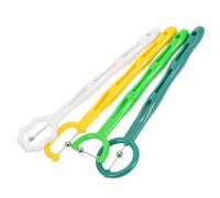 LOLIPPYY Kit 4 Pezzi Allenatore Punta della Lingua per Terapia del Linguaggio e Sviluppo Muscolare Orale in Acciaio Inossidabile e Plastico per Tutte le Età