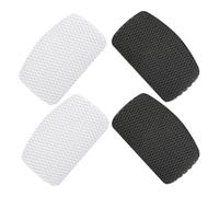 LOLIPPYY Kit 4 Toppe Autoadesive per Riparazione Scarpe da Ginnastica Protezione Tallone e Rete Strato Protettivo Invisibile per Prevenzione Abrasioni e Riparazione Foro