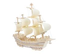 LOLIPPYY Kit da Te Modellino Veliero in Decorazione da Scrivania Materiale Resistente per Appassionati di Artigianato e Puzzle
