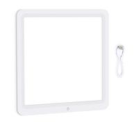 LOLIPPYY Lampada LED per Fotografia da Tavolo 30 CM Luce Video LED a Pannello Touch senza Ombre Illuminazione per Fotografia di Prodotti e Streaming Professionale