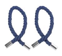 LOLIPPYY Magnetic Curtain Strap Tieback Pair Alloy And Polyester Easy Installation Elegant Window Accessory for Home And Office