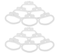 LOLIPPYY Maniglia ad Anello per Carillon Corda da Tirare Accessorio per Riparazione Carillon a Corda Piccolo e Resistente Set da 20 Pezzi e Uso Domestico