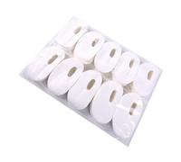 LOLIPPYY Maschera per Occhi Monouso in Materiale Sintetico Bianco, 1000 Pezzi la Cura della Pelle degli Occhi, Portatile per Trattamenti Estetici Professionali