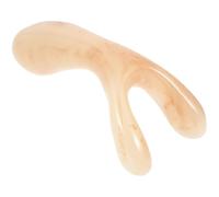 LOLIPPYY Massaggiatore Nasale a Forma di Y Raschietto per Naso in Resina di Cera D'api Comodo da Viaggio per Cura della Salute Nasale Effetto Stimolante della Circolazione e Massaggio