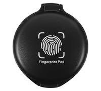 LOLIPPYY Mini Tampone Rotondo Portatile per Documenti e Timbri Chiare e Asciugatura Rapida Riutilizzabile e Compatto per Ufficio e Contabilità