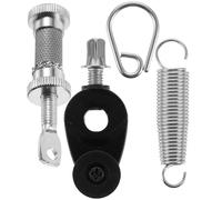 LOLIPPYY Molla Pedale Batteria per Grancassa, Accessorio Parti Percussioni Tensionatore Resistente alla Corrosione, Set Completo per Riparazione e Sostituzione Pedale Grancassa