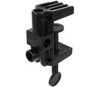 LOLIPPYY Morsetto da Tavolo M2 per Microfono e Lampada, Morsetto in Abs Nero Presa Sicura e Antiscivolo, Adatto per Scrivanie Fino a 4,5 Cm per Sessioni di Live Streaming