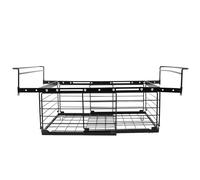 LOLIPPYY Organizer Cestino Congelatore Sospeso Regolabile Cestini Impilabili per Congelatori Pozzetto Struttura in Filo Metallico per Ottimizzare Spazio e Circolazione Aria Facile da