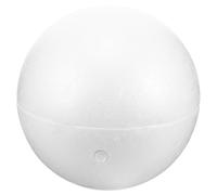 LOLIPPYY Palla di Schiuma Grande per Artigianato e Decorazioni Wedding Sfera Vuota in Polistirolo Resistente Palline da Colorare e Modellare per Feste e Natale