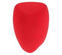 LOLIPPYY Parabrezza per Microfono Vocale in Spugna Rossa Copertura Antivento Portatile e Anti-Pop per Registrazioni in Studio e Uso Esterno Protezione Microfono Piccola Stabile per Canto
