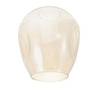 LOLIPPYY Paralume in Vetro Vintage Design Concavo 4,7 Cm, Paralume da Tavolo e Lampada da Soffitto Resistente All’umidità per Illuminazione Morbida in Sala da Pranzo e Camera da Letto