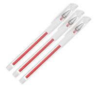 LOLIPPYY Penna per Microblading delle Sopracciglia 3 Pezzi Rossa Punta Precisa per Tatuaggi e Mappatura della Pelle, Marcatura per Uso Professionale e Chirurgico