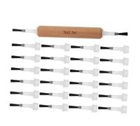 LOLIPPYY Pennelli Sostituibili Per Nail Art Professionale Kit Accessori Per Unghie Con Design Doppia Testa e Opzioni Versatili Per Tecniche Di Pittura