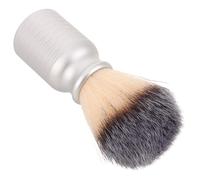 LOLIPPYY Pennello da Barba per Uomo Setole Sintetiche Morbide Manico in Lega di Alluminio Schiumogeno Rapido per Ammorbidire la Barba Spazzola da Viaggio Ergonomica per Contorno Viso