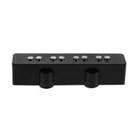 LOLIPPYY Pickup per Basso Elettrico Jb Open Coil al Manico e Ponte Set di Pickup per Sostituzione e Aggiornamento Strumenti Accessori per Basso Nero Compatibile con Vari Modelli Suono