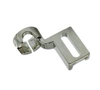 LOLIPPYY Piedino in Acciaio per Macchine da Cucire Basse Piedino Apertura Libera con Righello Anti-Contatto Ago per Trapuntatura e Ricamo Compatibile Brother Singer Babylock