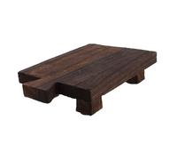 LOLIPPYY Piedistallo Legno Per Bagno Porta Sapone e Vaso Da Fiori Supporto Compatto e Stile Elegante Facile Da Pulire e Manutenere Base Legno Resistente Per Decorazioni e Funzionalità