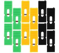 LOLIPPYY Ponticelli Jumper 2.54 Mm Passo Set 30 Pezzi Nero Giallo Verde Connettori Aperti e Chiusi per Riparazioni Circuiti Dvd e Disco Rigido, Accessori Elettronici Compatti per Fai da Te