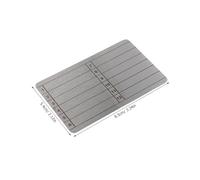 LOLIPPYY Portafoglio in Acciaio Inox per Seed Phrase Parole Piastra Resistente al Fuoco e Backup Cold Storage Compatibile con Hardware Wallet Protezione Antigraffio e Portatile