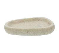 LOLIPPYY Portasapone Bagno in Pietra Naturale Resistente e Stabile Supporto Semplice e Durevole per Sapone Solido per Doccia e Lavabo Design Minimalista senza Ristagno