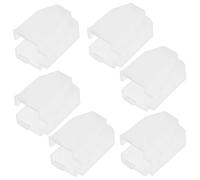 LOLIPPYY Protezione Per Puntina Per Giradischi 6 Pezzi Copri Puntina in Plastica Resistente Antistatica Installazione Facile Compatibile La Maggior Parte Dei Modelli Del Tuo Giradischi