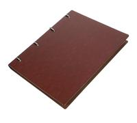 LOLIPPYY Quaderno ad Anelli in Pelle A4 Copertina Rigida Blocco Note Portatile Spesso per Ufficio Scuola e Viaggi Diario da Scrittura Liscia per Appunti Quotidiani