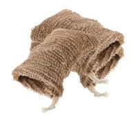 LOLIPPYY Sacchetti Esfolianti in Juta per Sapone 3 Pezzi Coulisse Accessori Riutilizzabili per Bagno e Doccia Contenitori per Schiuma Salvaspazio Portaoggetti da Viaggio Artigianali