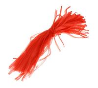 LOLIPPYY Sacchetti Traspiranti in Rete per Frutta e Verdura Riutilizzabili 100 Rosso in Pp e Resistenti e Conservazione Alimentare per Spesa Casalinga