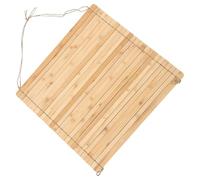 LOLIPPYY Scolapiatti Arrotolabile in Bambù Sopra Lavello, Organizer Pieghevole per Cucina Supporto Portaoggetti, Essiccatoio per Frutta e Verdura, 45X44 CM, Salvaspazio e Portatile