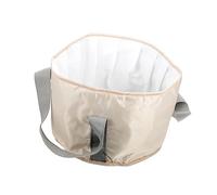 LOLIPPYY Secchio Pediluvio Portatile Isolamento in Film Alluminio, Borsa da Viaggio Pieghevole per Campeggio, Bacinella per Mani, Piatti e Biancheria