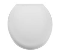 LOLIPPYY Sedile Wc Imbottito in Schiuma Eva Spesso Bianco, Copriwater Ergonomico Silenzioso per Anziani e Uso Domestico, Installazione senza Attrezzi e Facile Pulizia Antimacchia