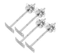 LOLIPPYY Set 4 Pezzi Regolatori di Altezza per Poggiatesta Divano in Ferro 16 Cm Meccanismo di Sollevamento Silenzioso, Compatibili la Maggior Parte dei Divani da Soggiorno,